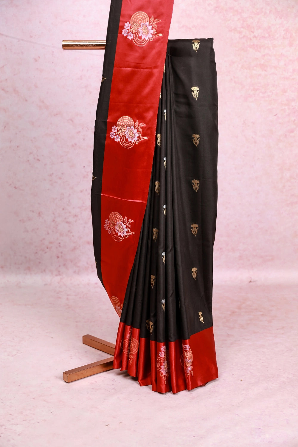 Black Soft Silk Saree