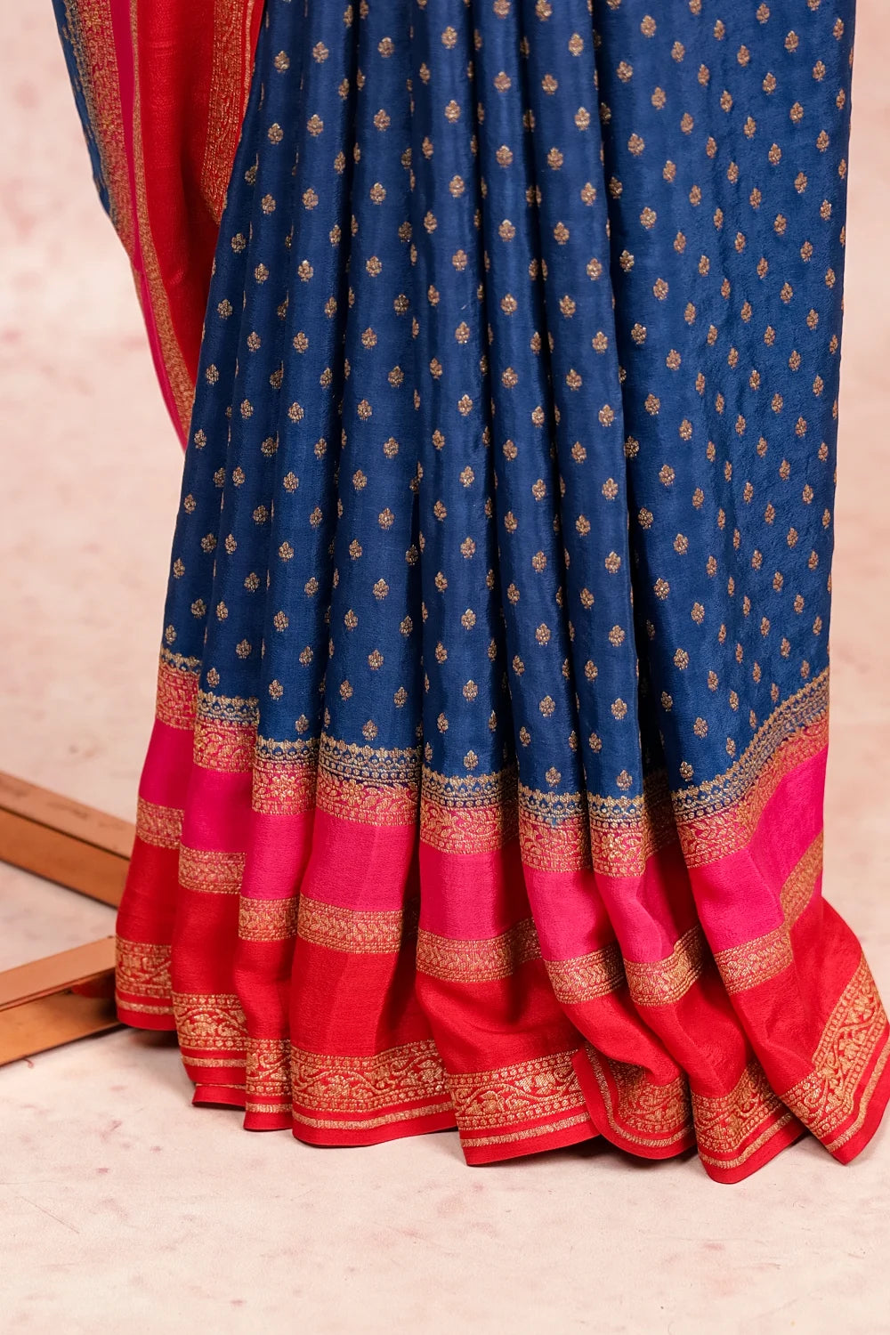 Blue Banarasi Saree