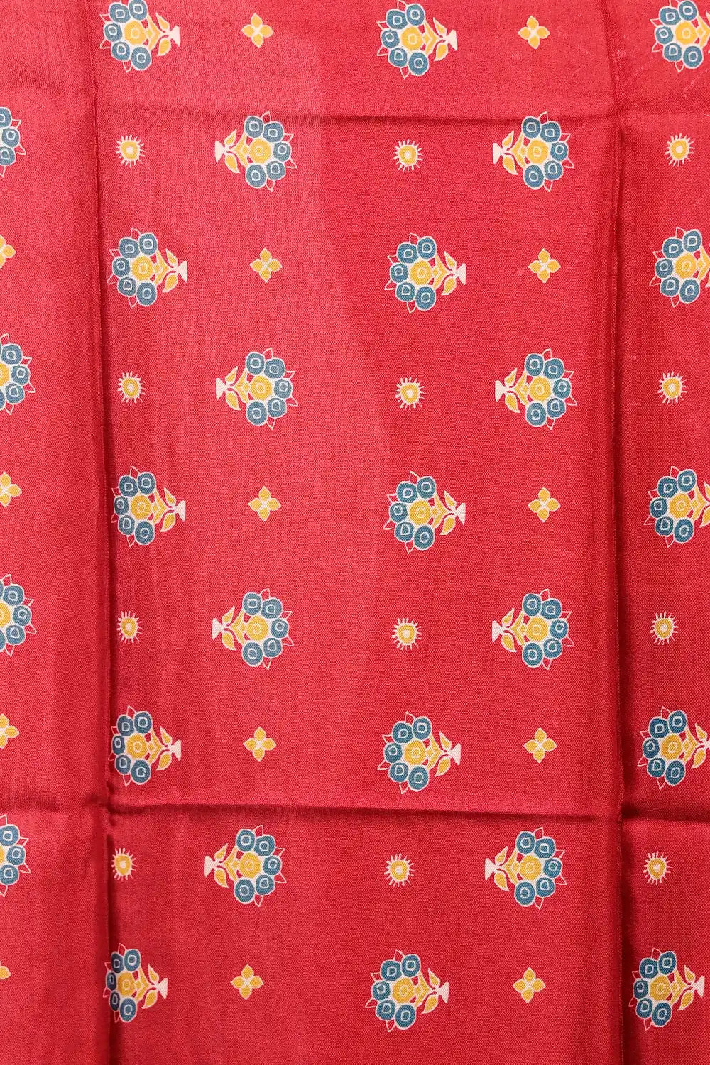 Blue Mascline Printed Unstitched Churidar Material