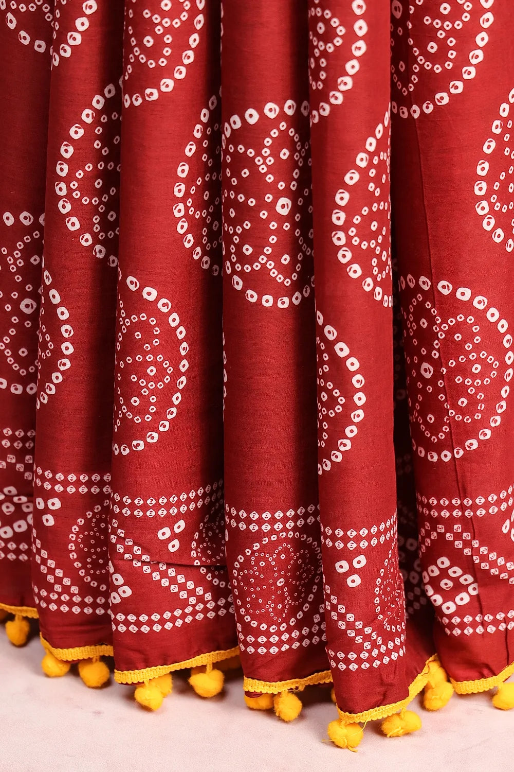 Brown Cotton Saree