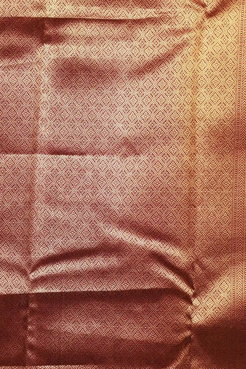 Brown Kancheepuram Silk Saree