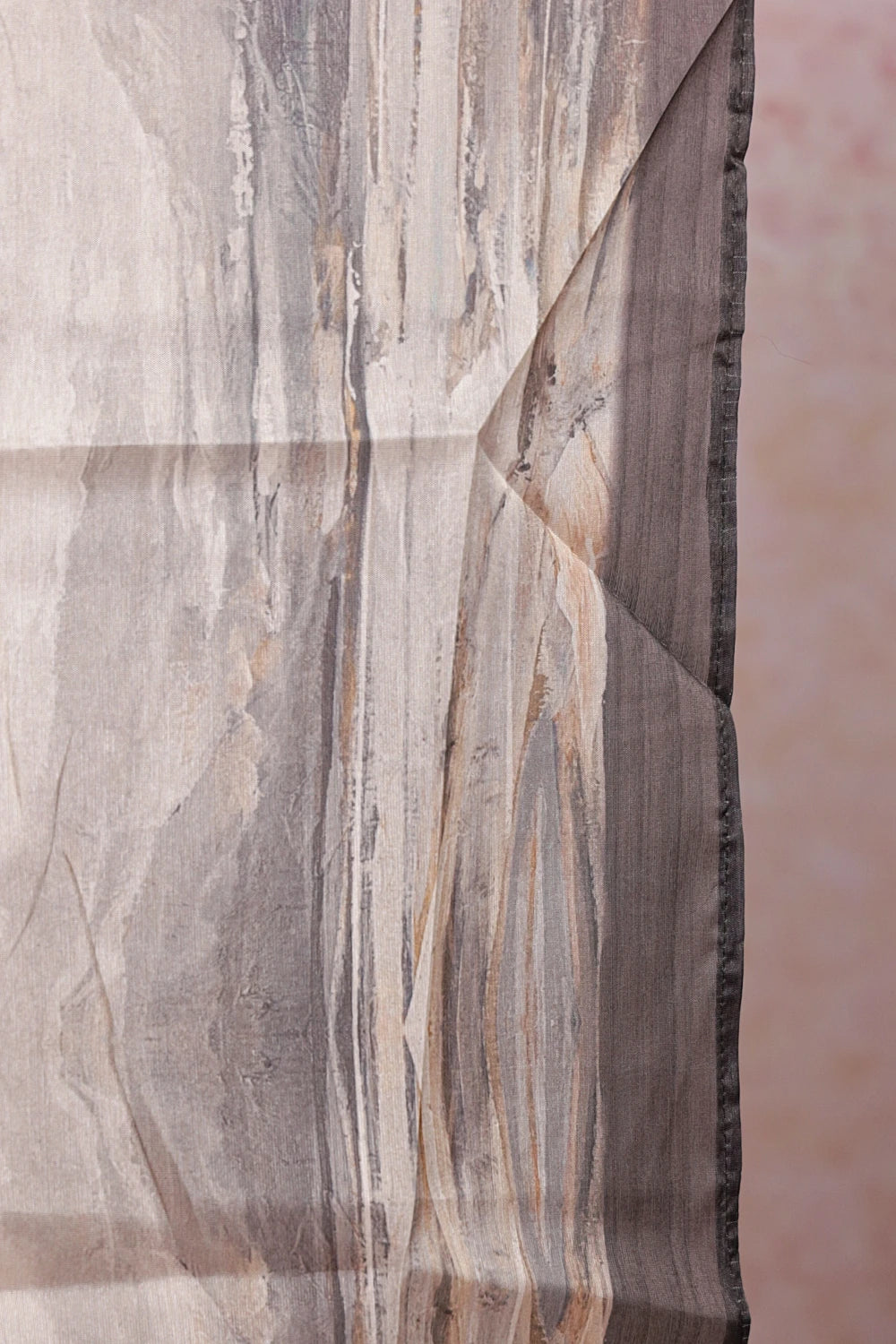 Cement Color Chanderi Thread Work Unstitched Churidhar Material - Seematti