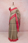 Chikku Color Cotton Saree - Seematti