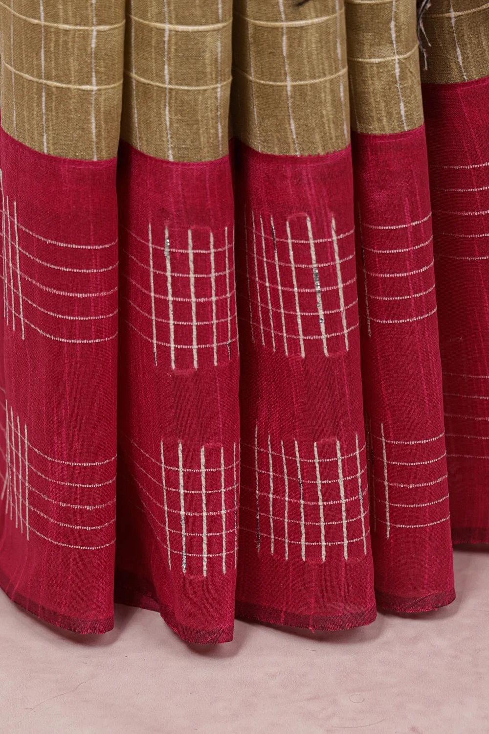 Chikku Color Semi Jute Saree - Seematti
