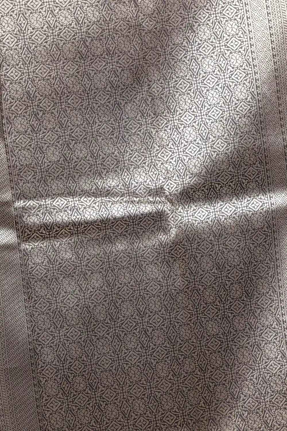 Chikku Color Semi Silk Saree