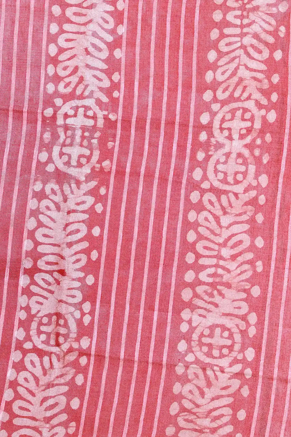 Chilly Red Tussar Tissue Saree