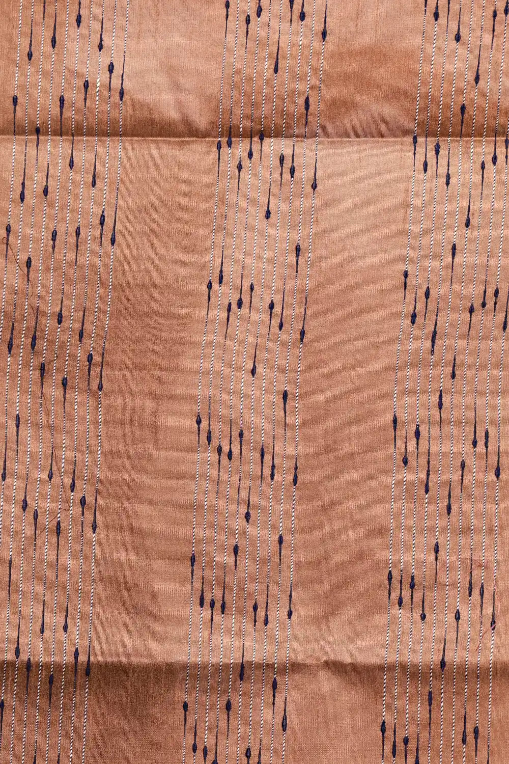 Coffee Brown Semi Jute Silk Saree
