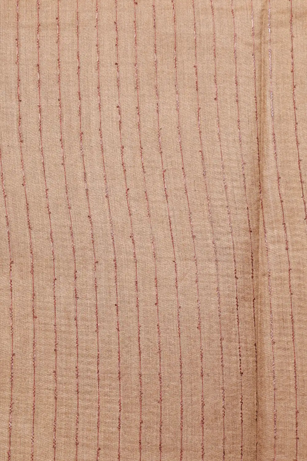 Coffee Brown Tussar Silk Saree - Seematti