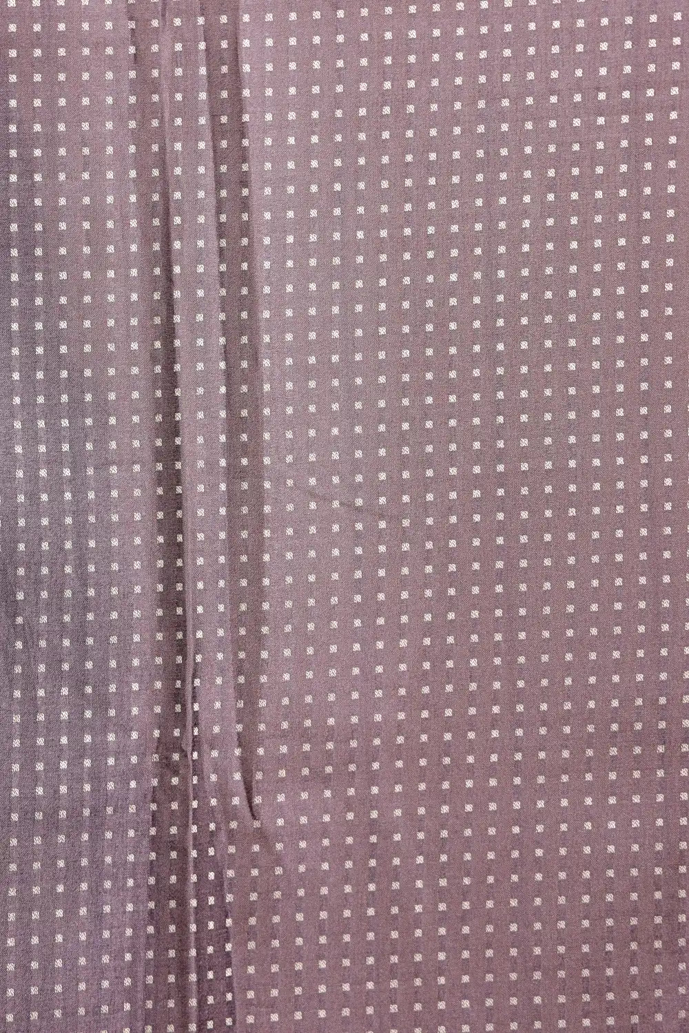 Dark Ash Semi Tussar Printed Saree With Thread Border - Seematti