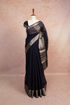 Dark Blue Art Silk Saree