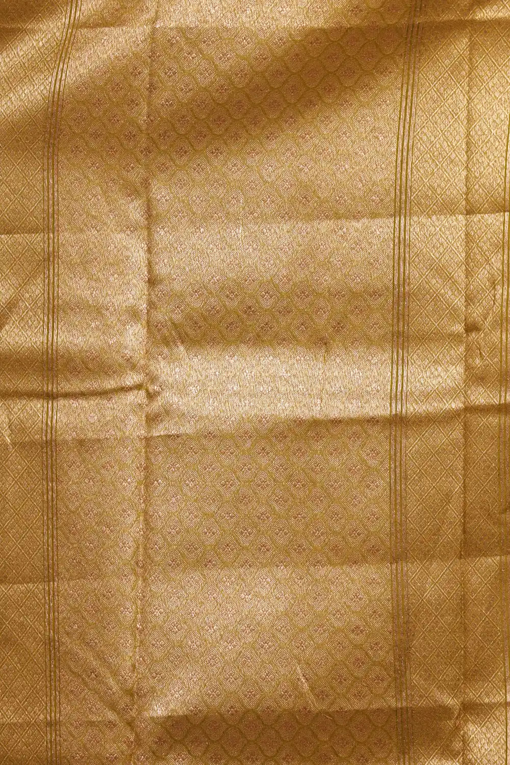 Dark Cream Banarasi Silk Saree