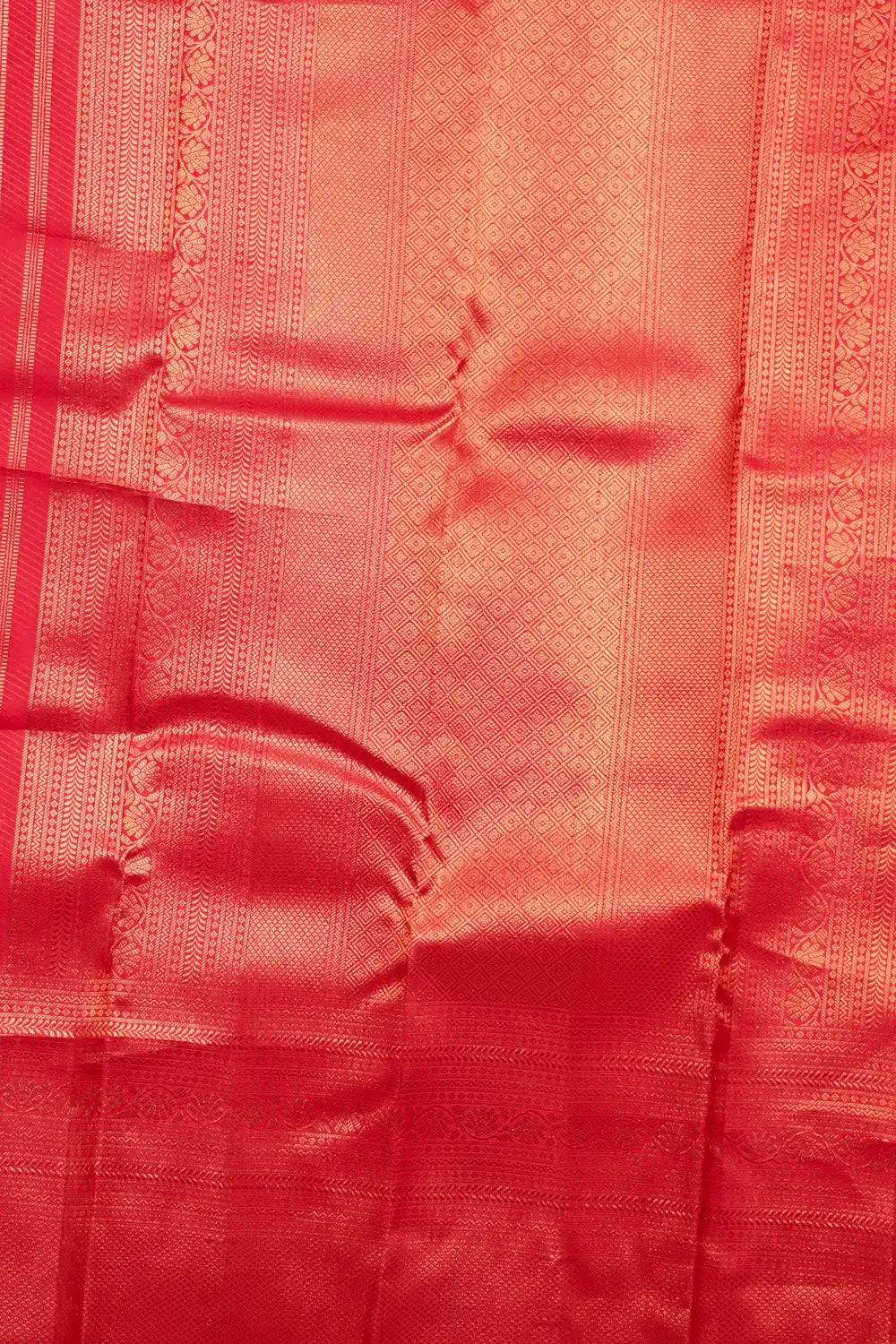 Dark Red Kancheepuram Silk Saree - Seematti