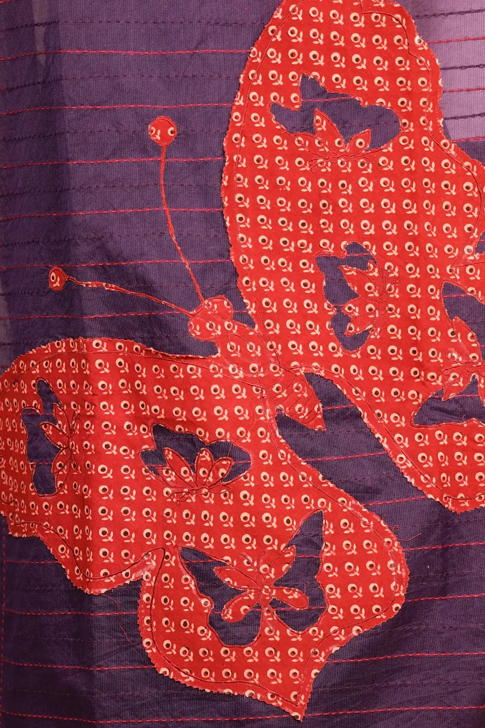 Dark Violet Kota Saree