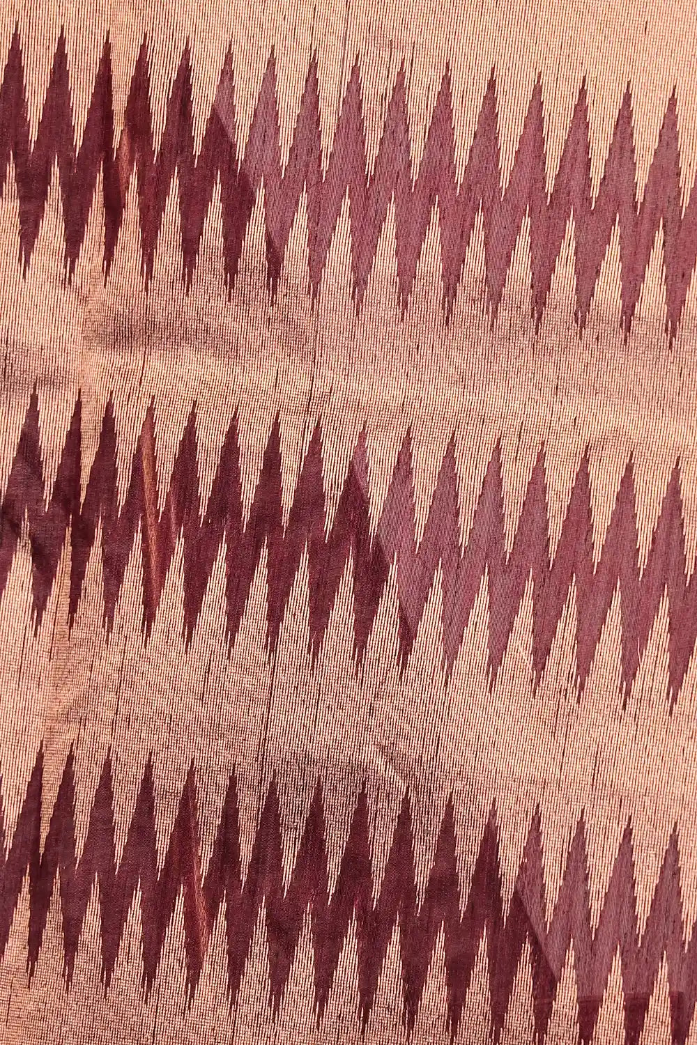 Dark Wine Semi Jute Saree
