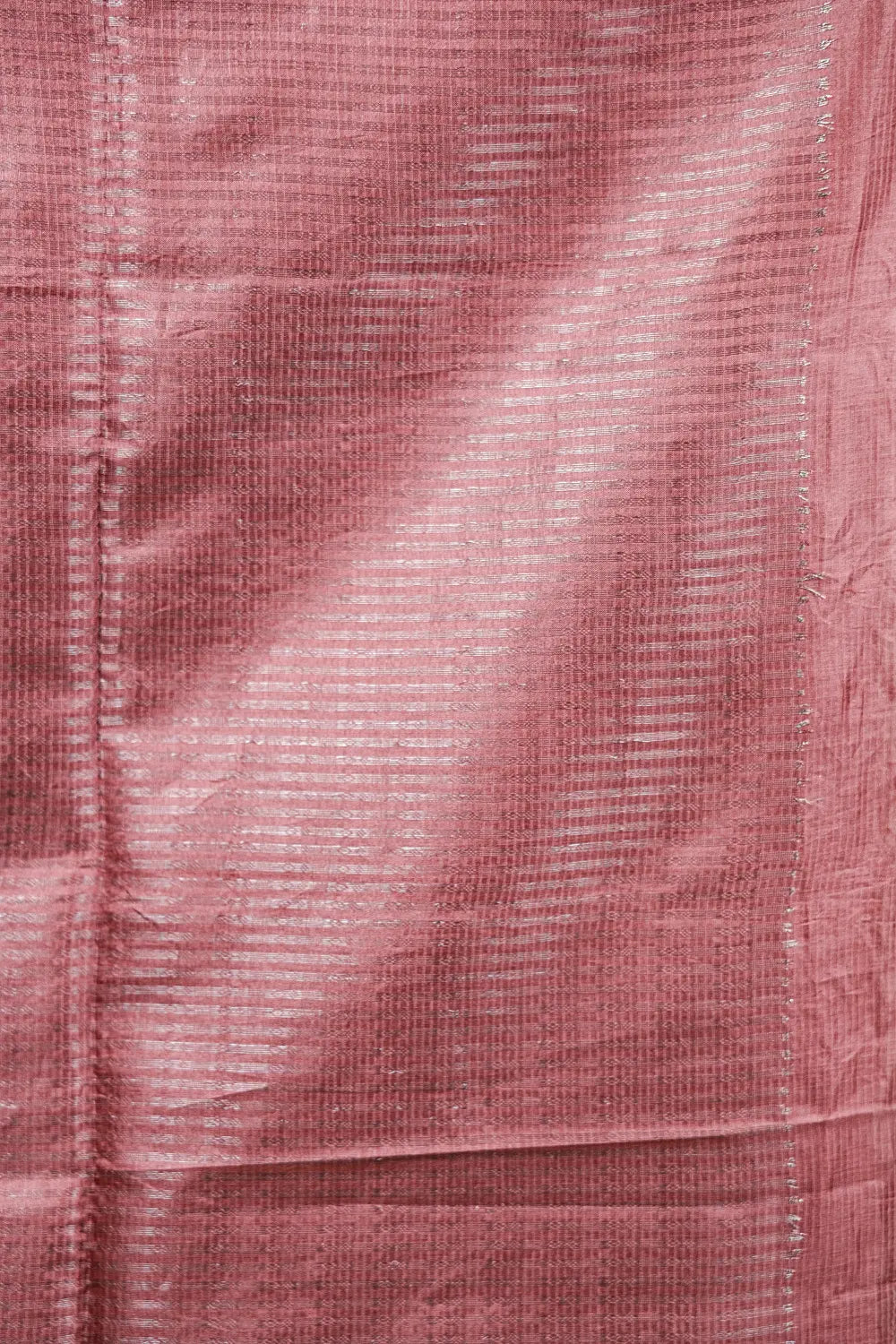 Dusty Rose Tussar Self Design Unstitched Churidhar Material - Seematti
