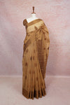 Gold Semi Jute Saree - Seematti
