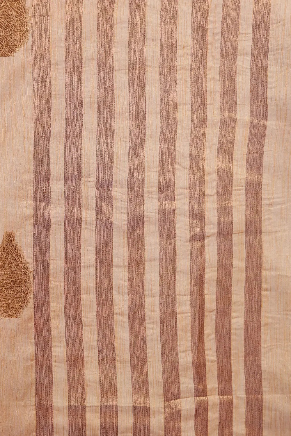 Gold Semi Jute Saree - Seematti