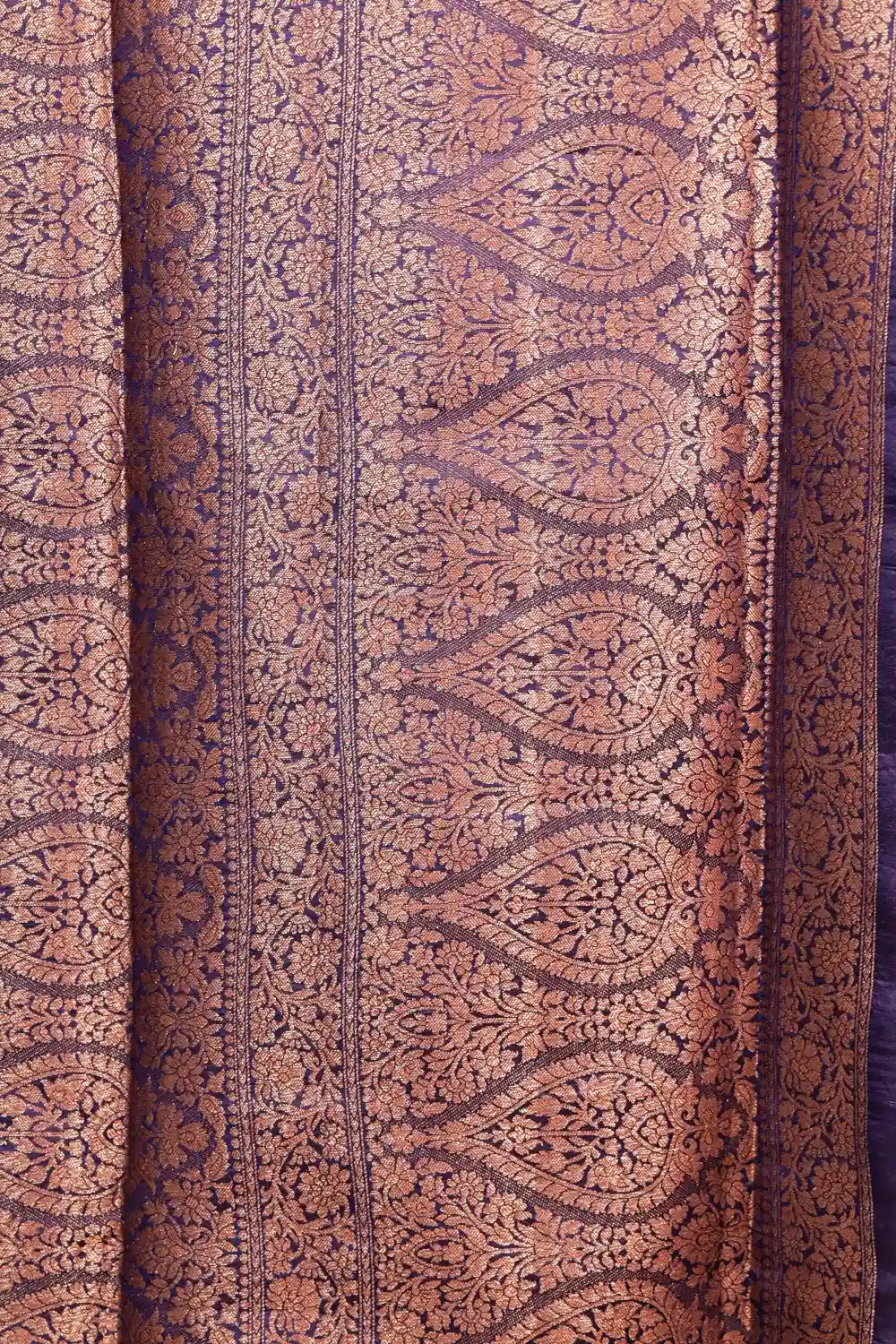 Gold Tussar Banarasi Saree