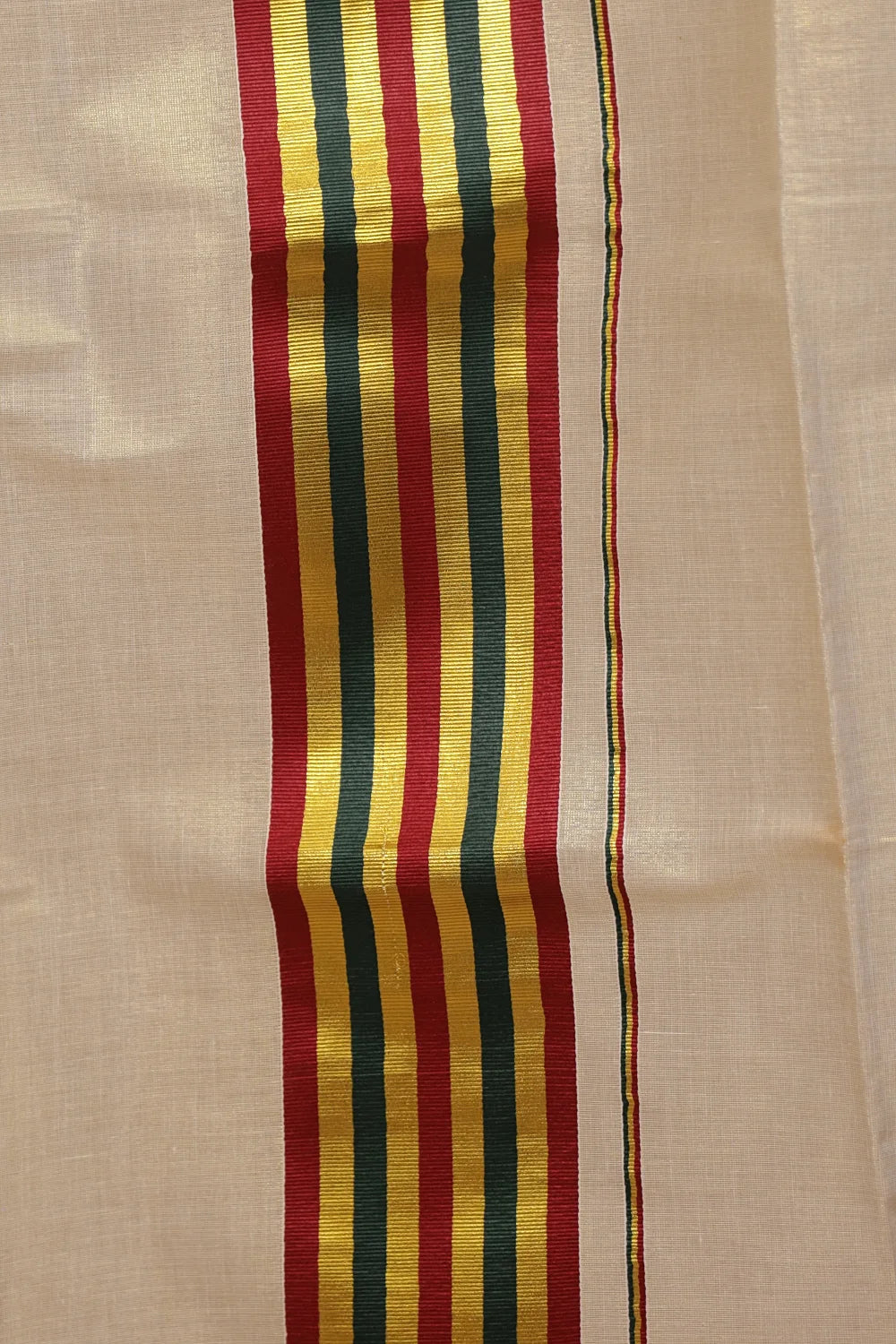 Golden Tissue Kerala Saree - Seematti
