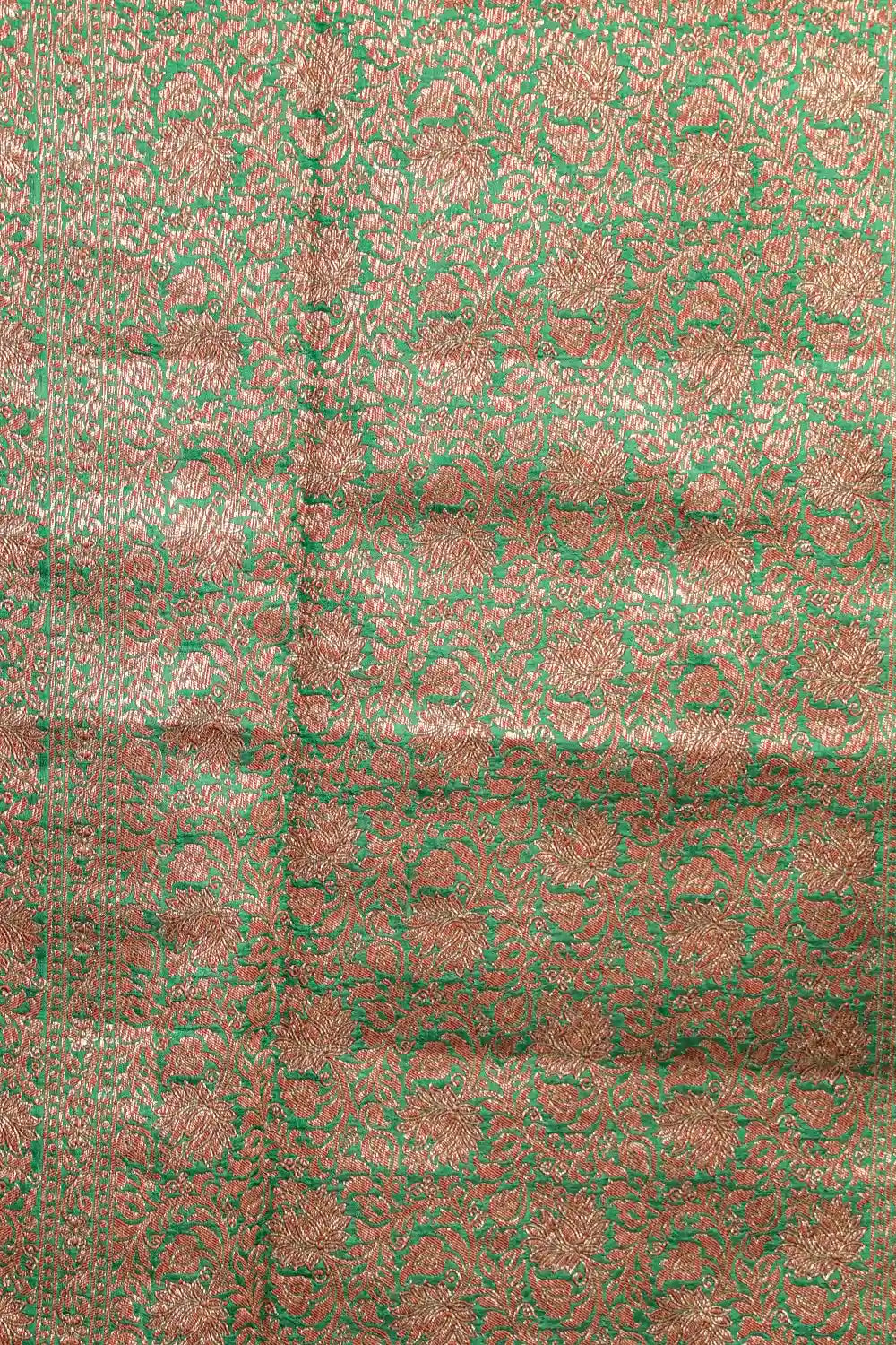 Green Banarasi Silk Saree