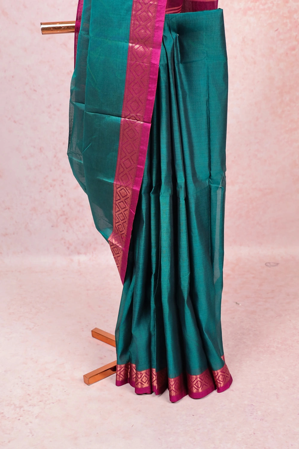 Green Kanchi Cotton Saree