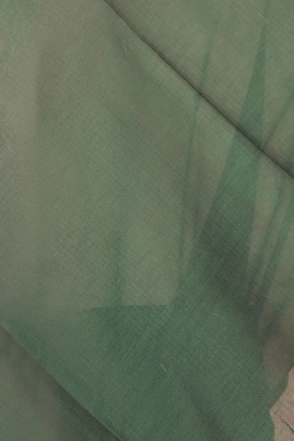 Green Mul Cotton Saree