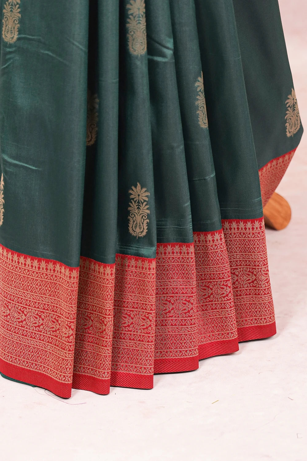 Green Semi Silk Saree