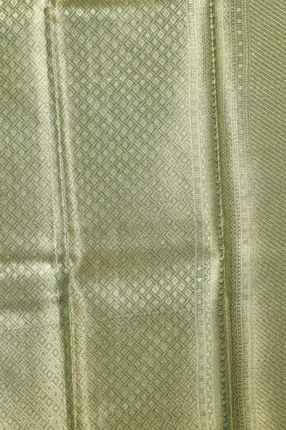 Green Semi Silk Saree