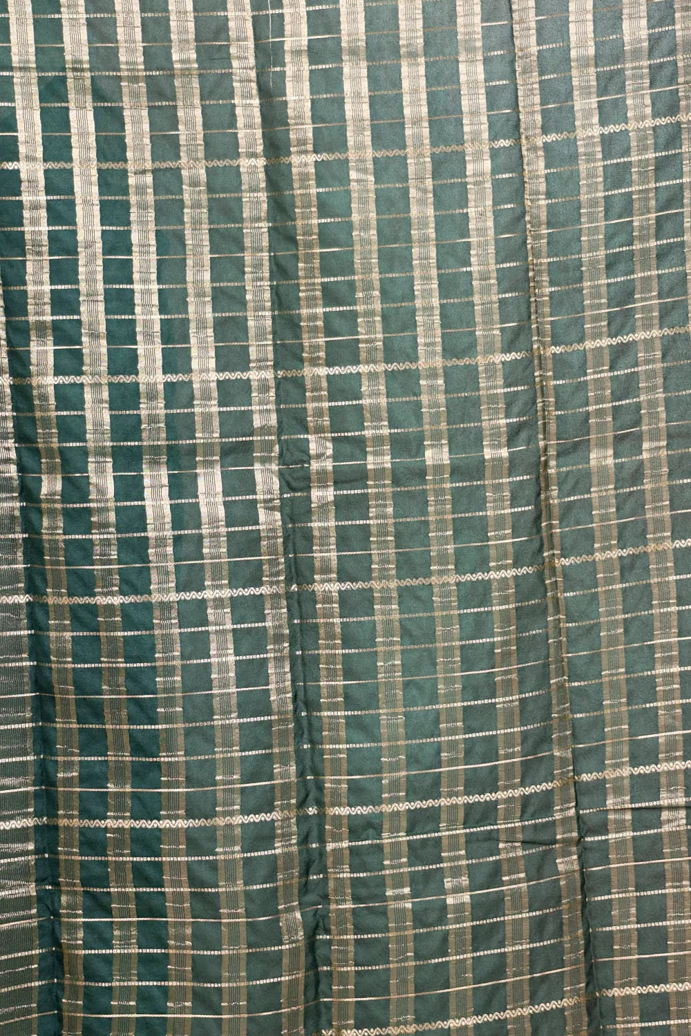 Green Semi Silk Saree - Seematti
