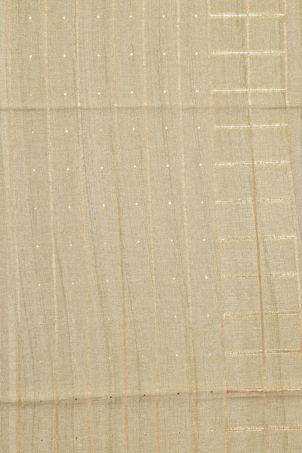 Green Semi Tussar Saree