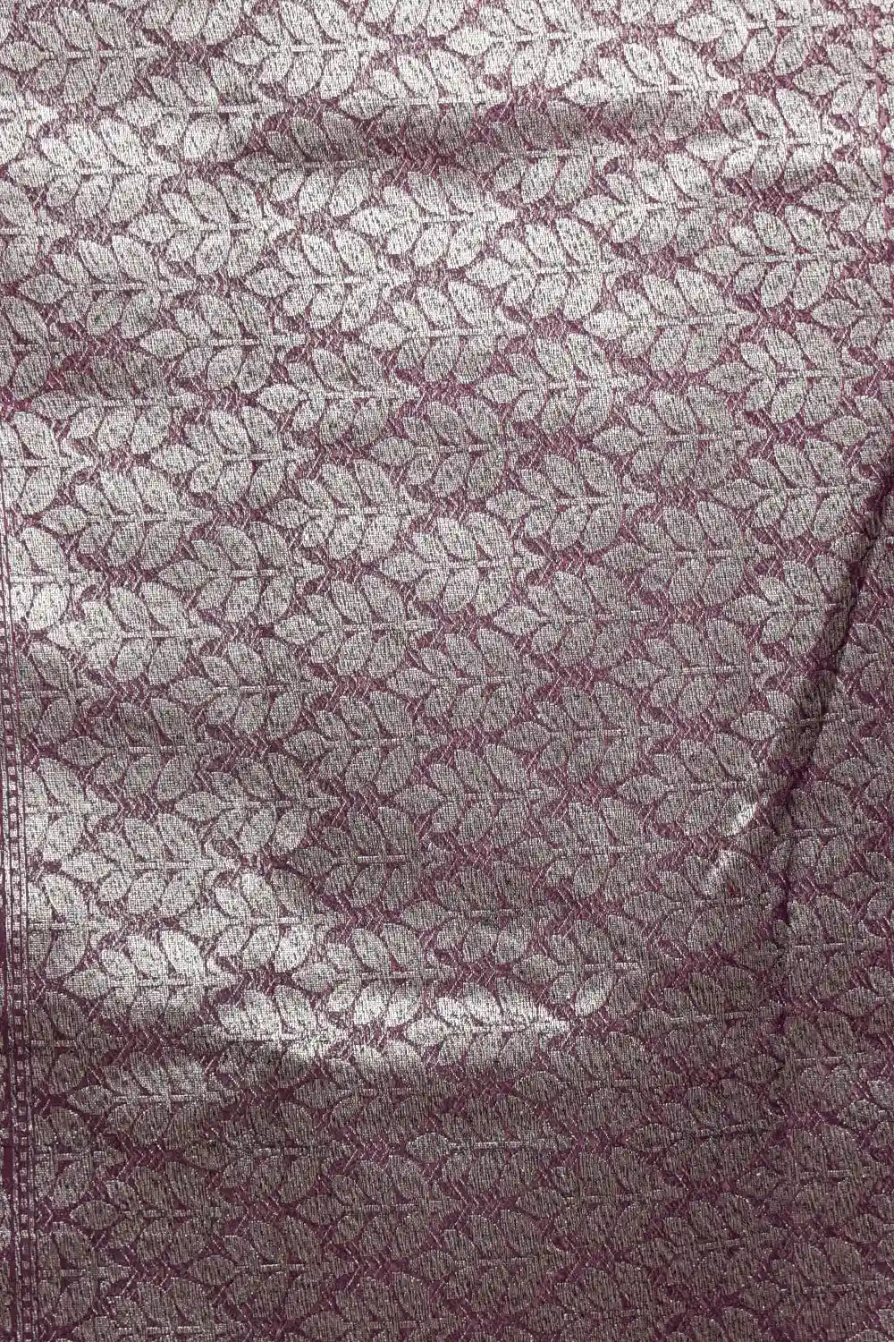 Grey Semi Banarasi Saree - Seematti