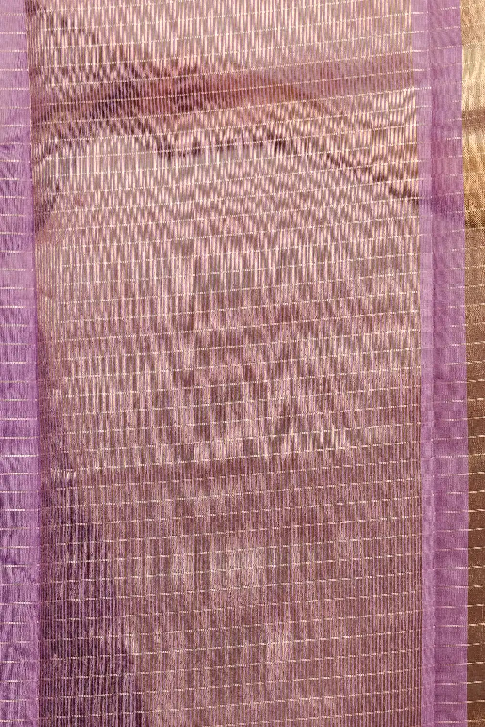 Purple Cotton Silk Saree