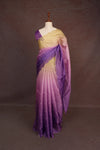 Lavender Gold Kota Saree