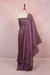 Lavender Tussar Lines Unstitched Churidhar Material - Seematti