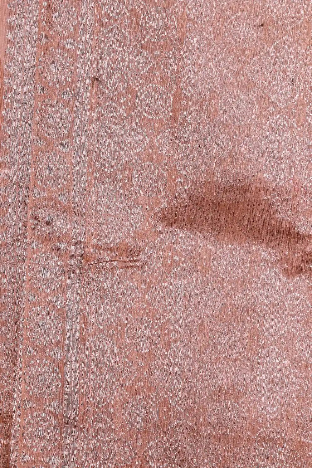 Light Brown Cotton Silk Saree