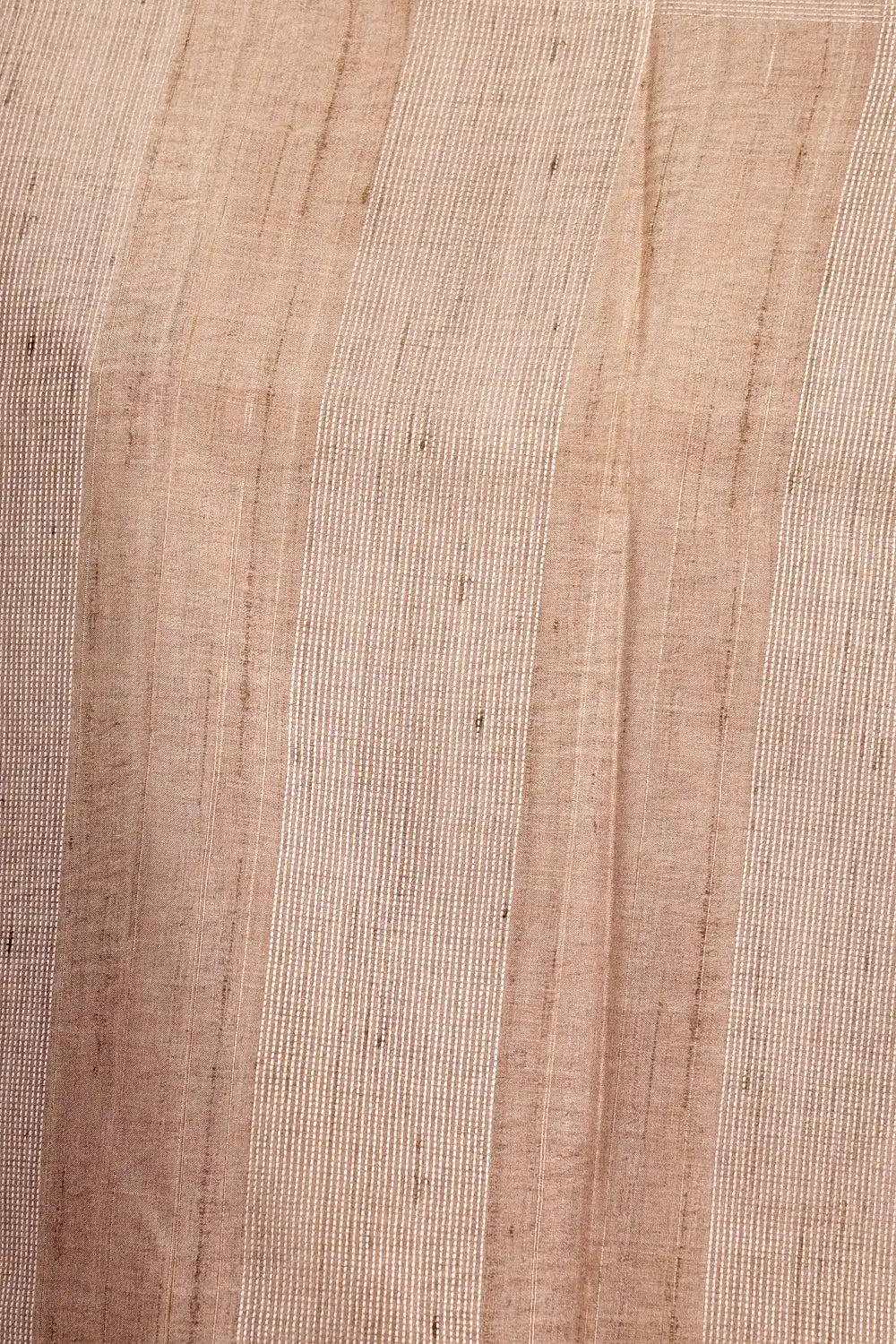 Light Brown Semi Jute Saree