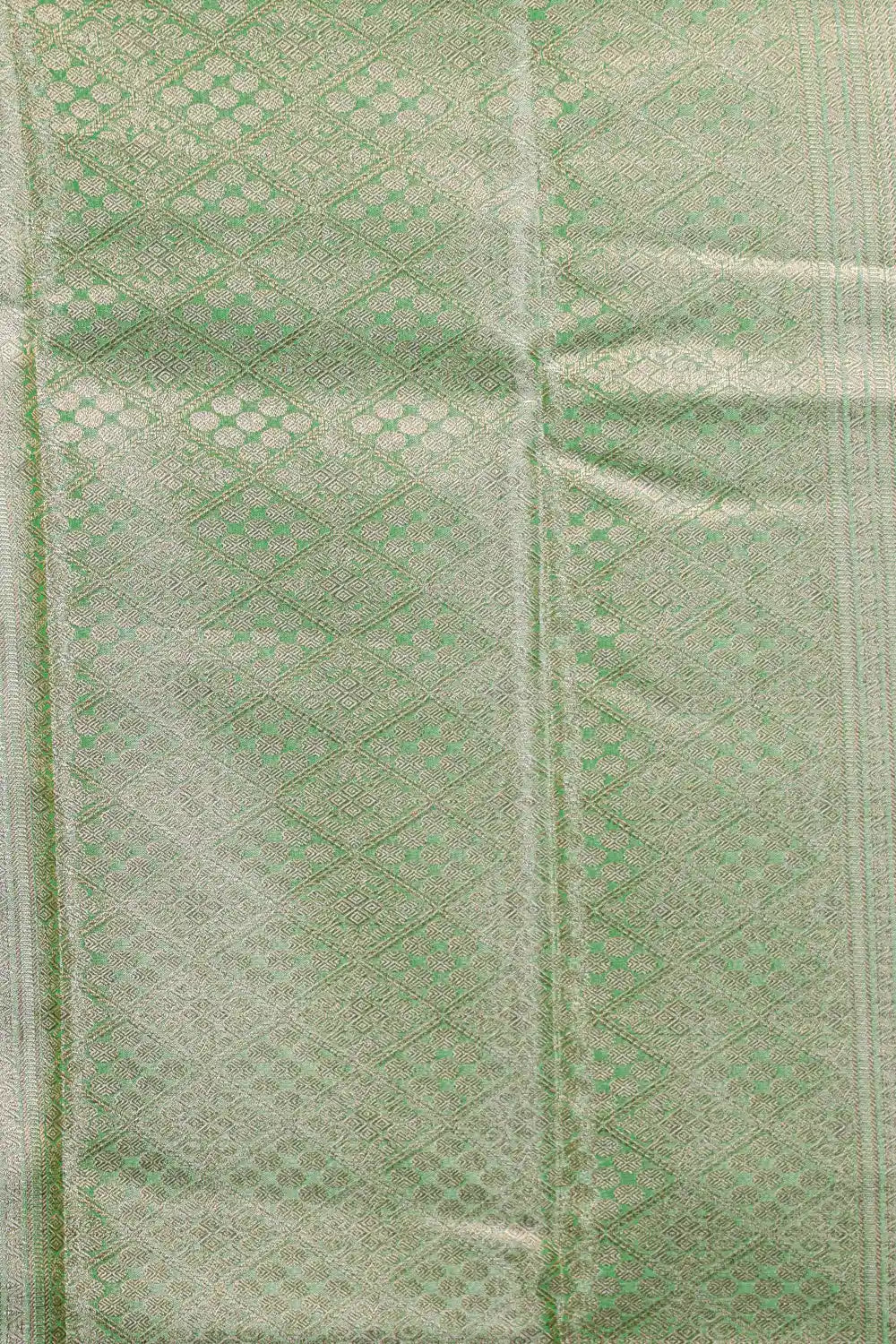 Light Green Tissue Silk Saree - Seematti
