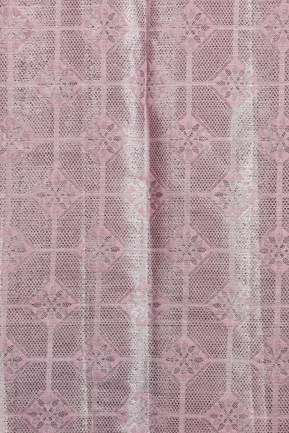 Light Lavender Georgette Chiffon Saree