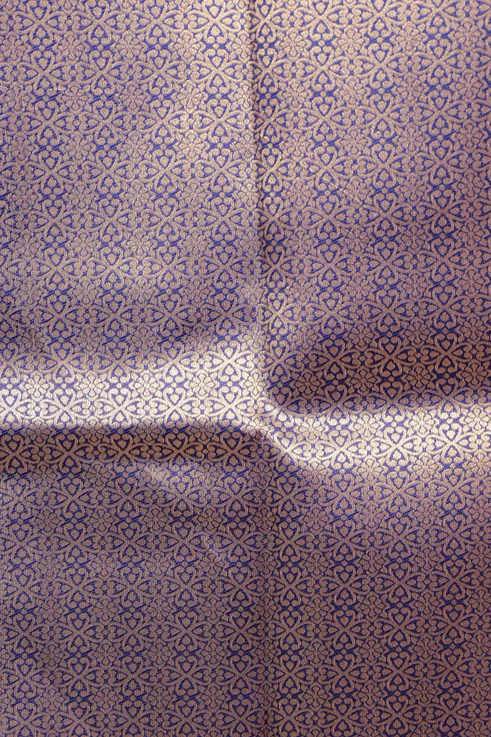Light Lavender Semi Silk Saree - Seematti
