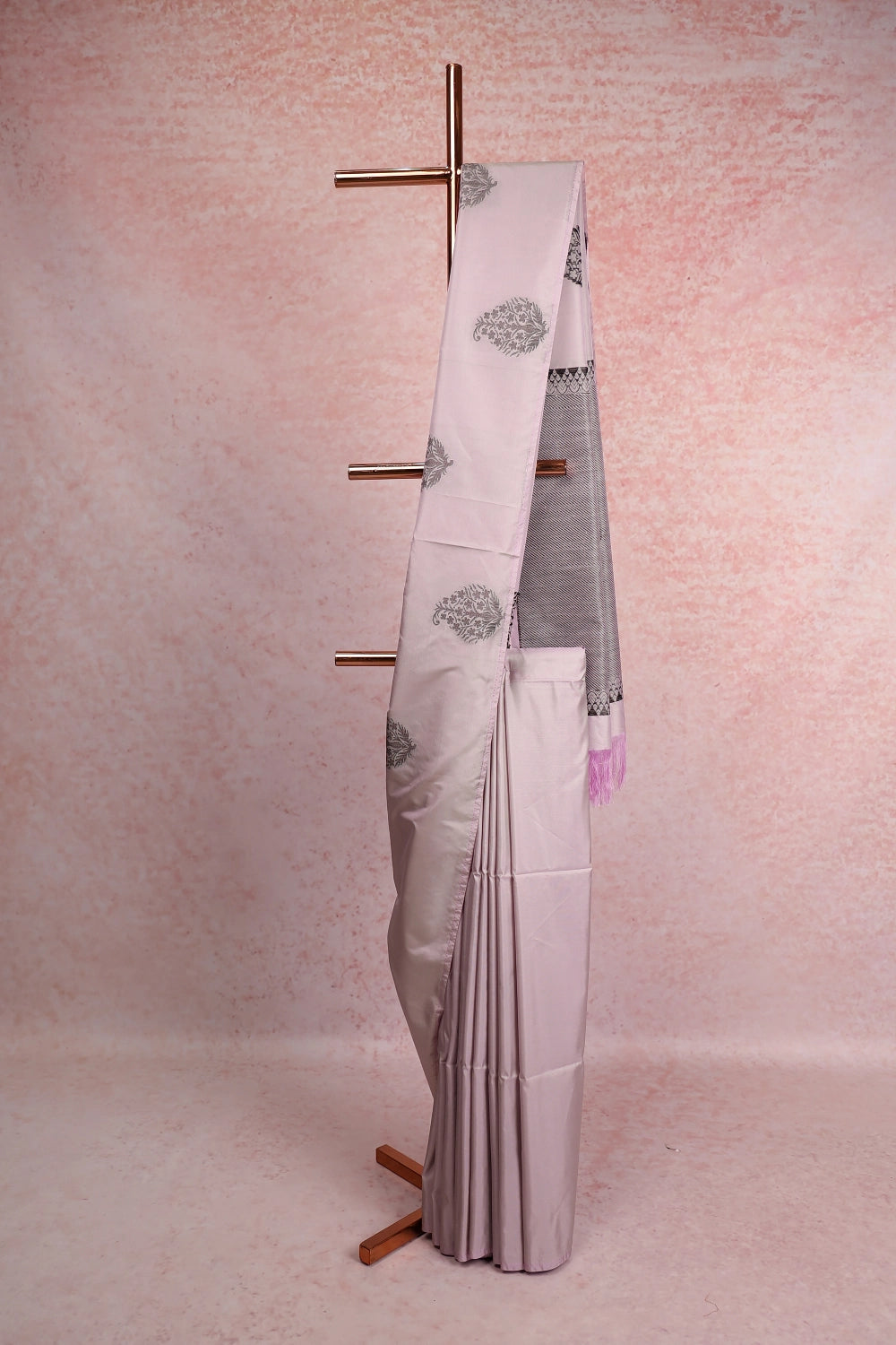 Light Lavender Soft Silk Saree