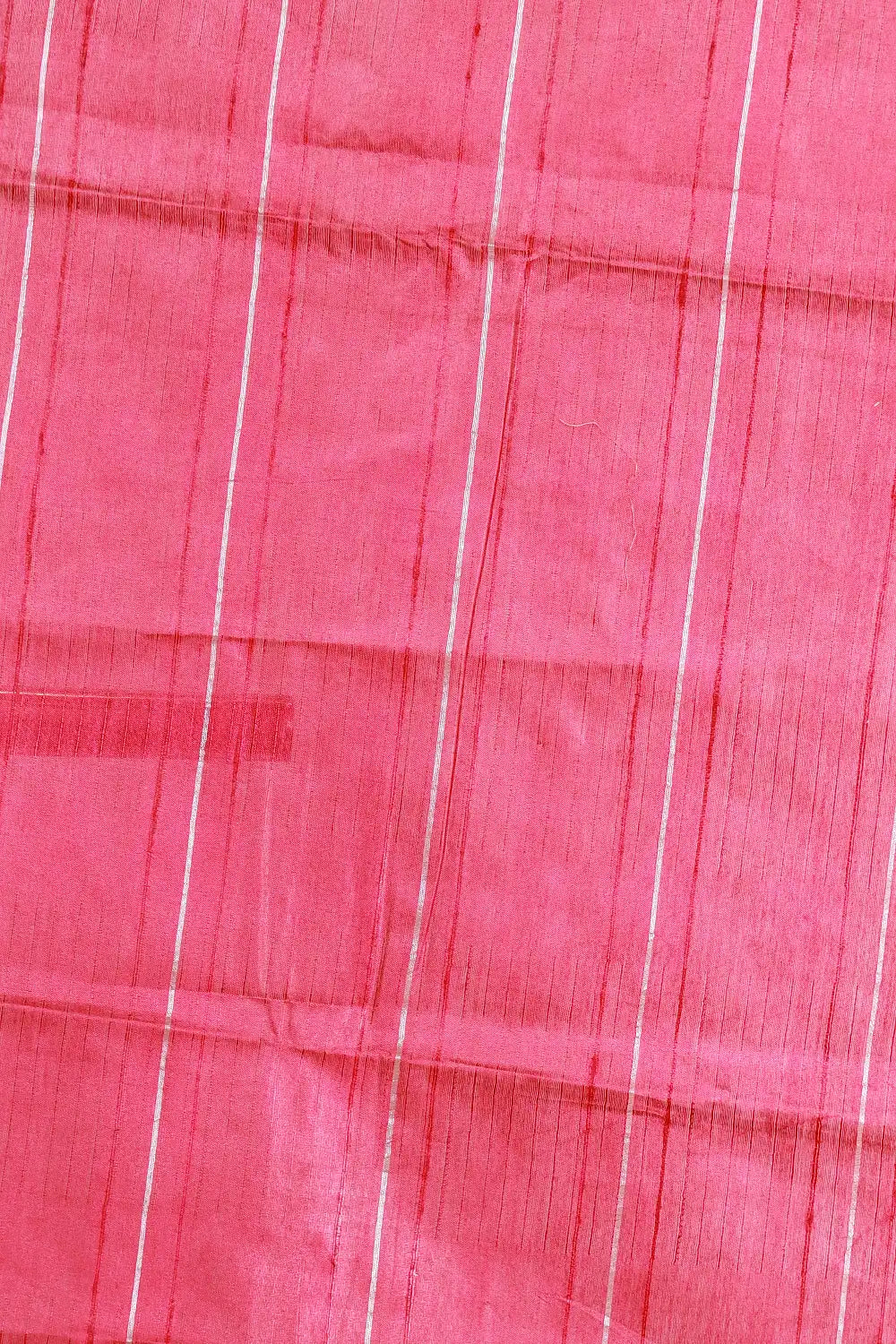 Light Orange Semi Tussar Saree