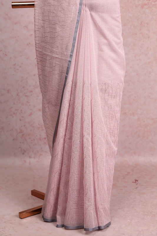 Light Pink Kota Saree