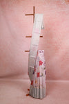 Light Pink Linen Kota Saree