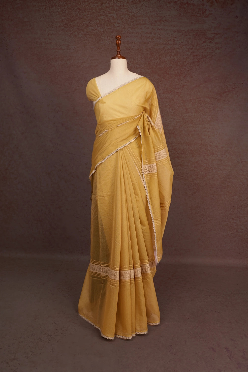 Light Yellow Kota Saree