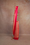 Magenta Pink Crepe Saree