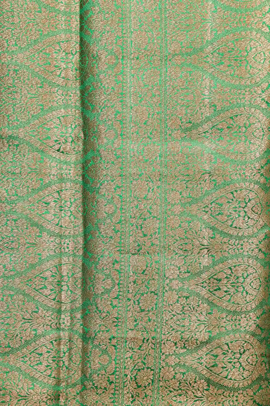 Magenta Tussar Banarasi Saree