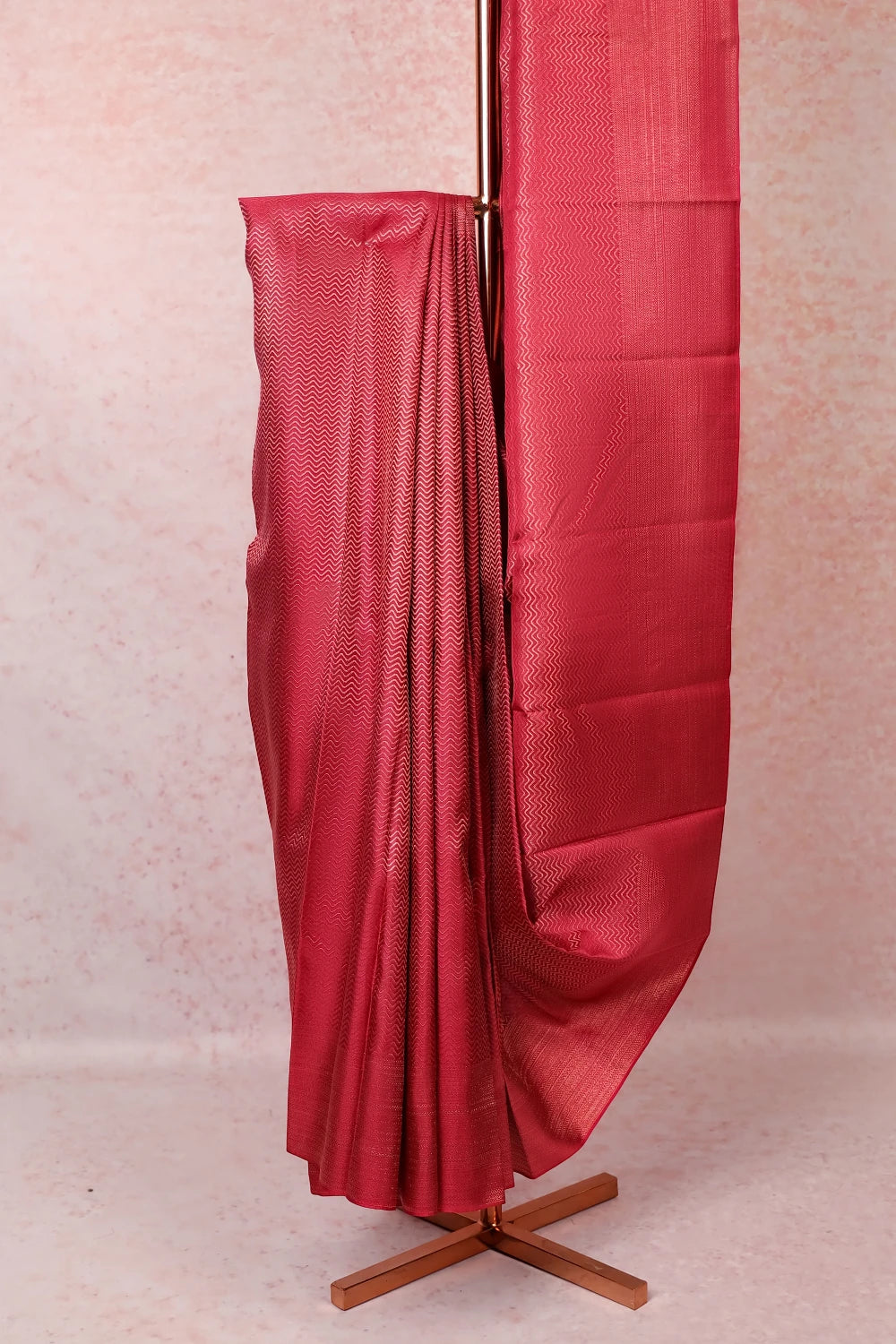 Maroon Kancheepuram Silk Saree