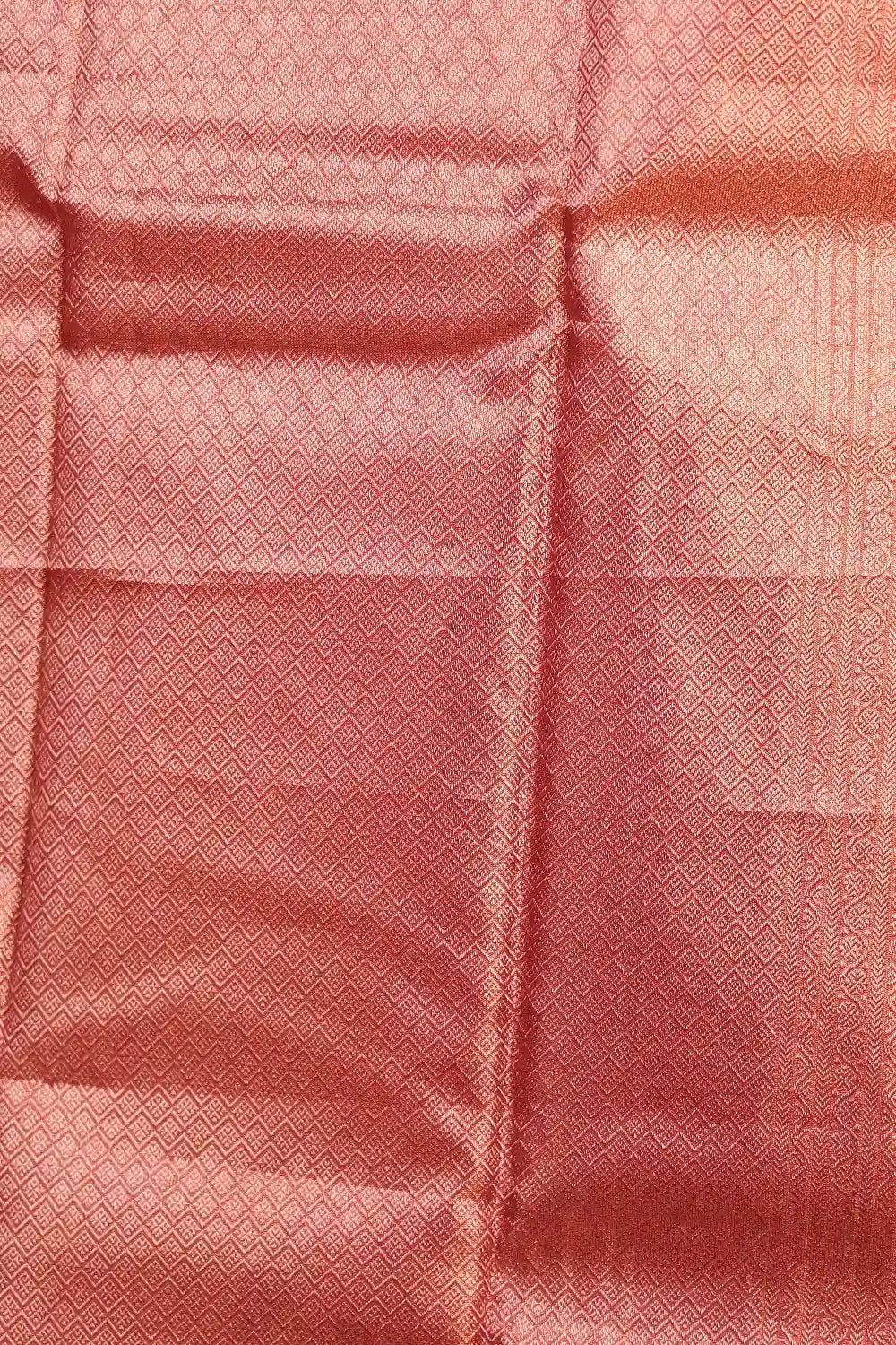 Maroon Kancheepuram Tissue Silk Saree