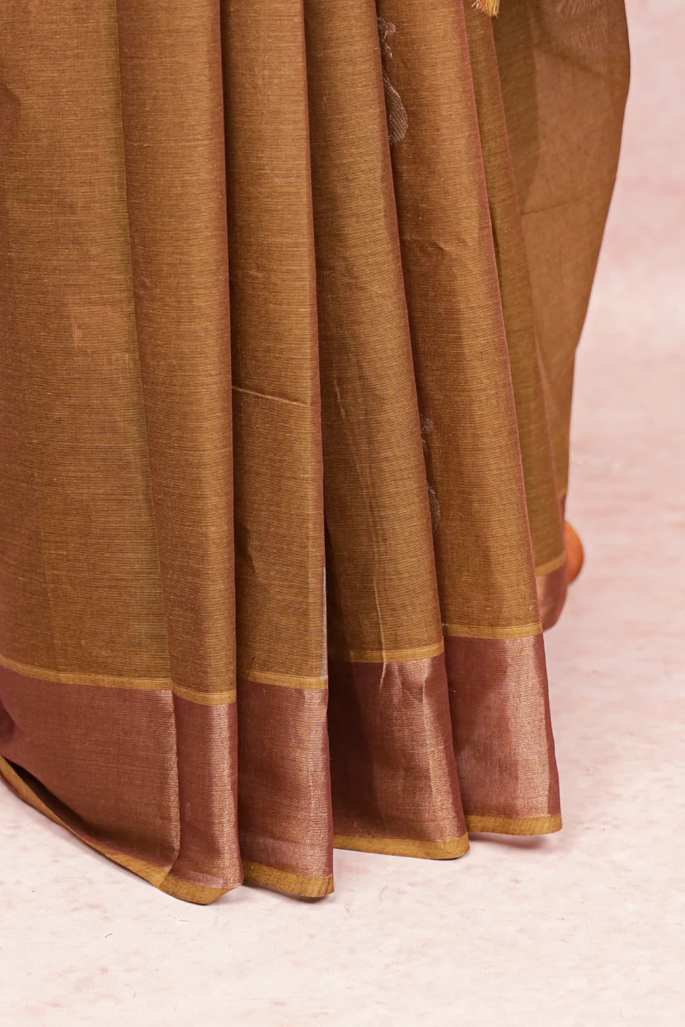 Mehandi Green Colour Bengal Cotton Saree
