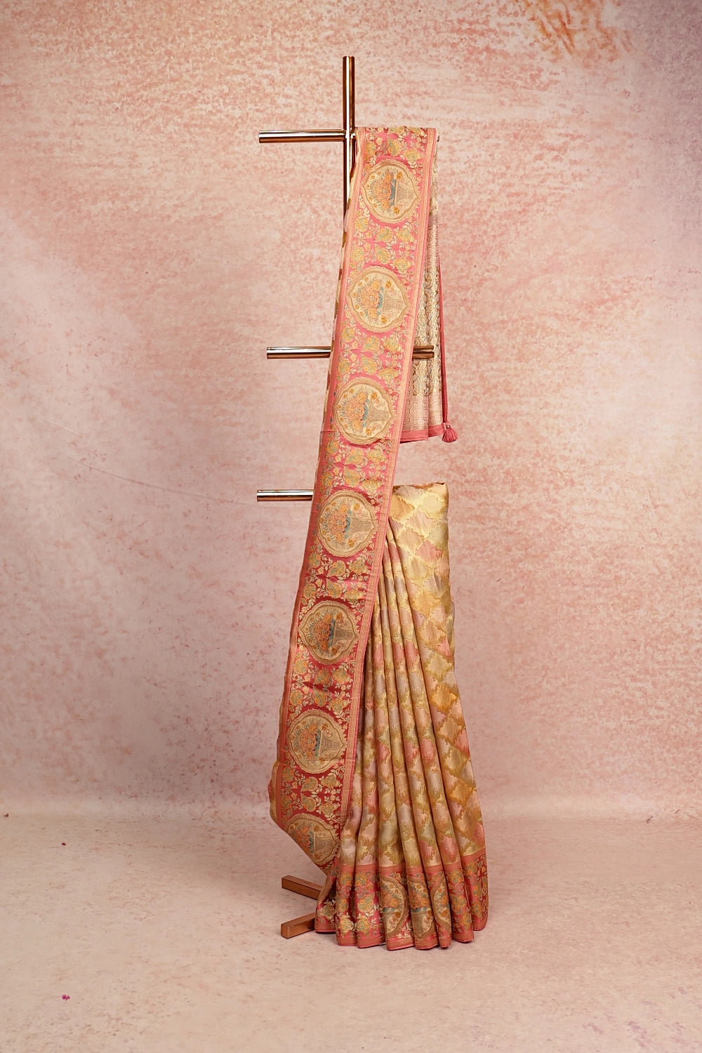 Multi Color Banarasi Georgette Saree